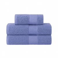 Pack De 3 Toallas De Baño y mano de Algodon Azul