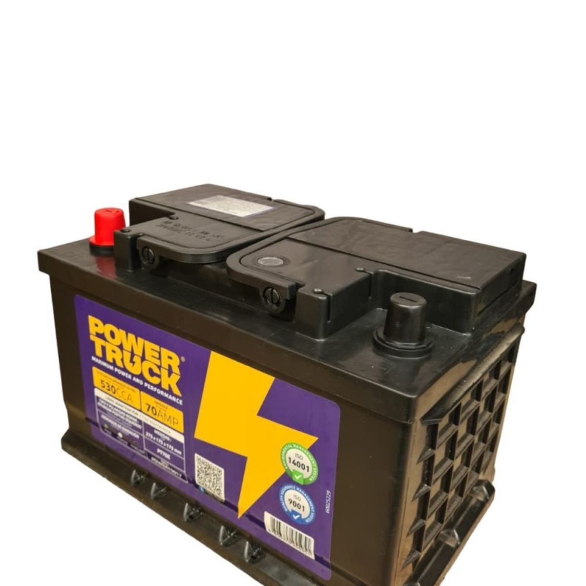 POWER TRUCK - BATERIA 70 AMP 530 CCA BORNE ESTANDAR