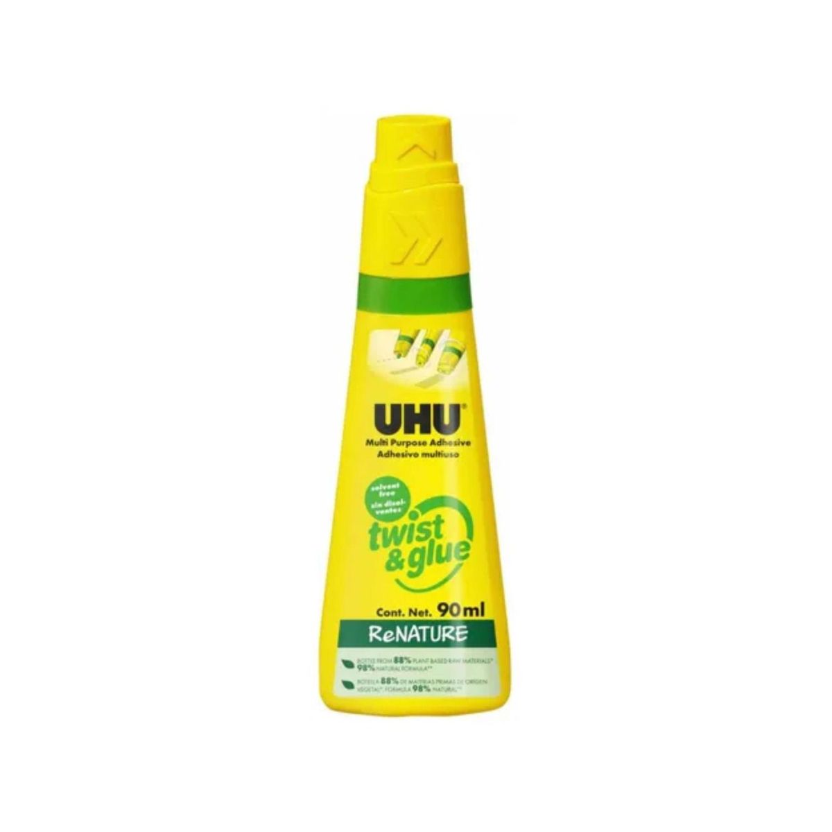 UHU - Pegamento Universal Twist & Glue Renature 90 Ml Uhu