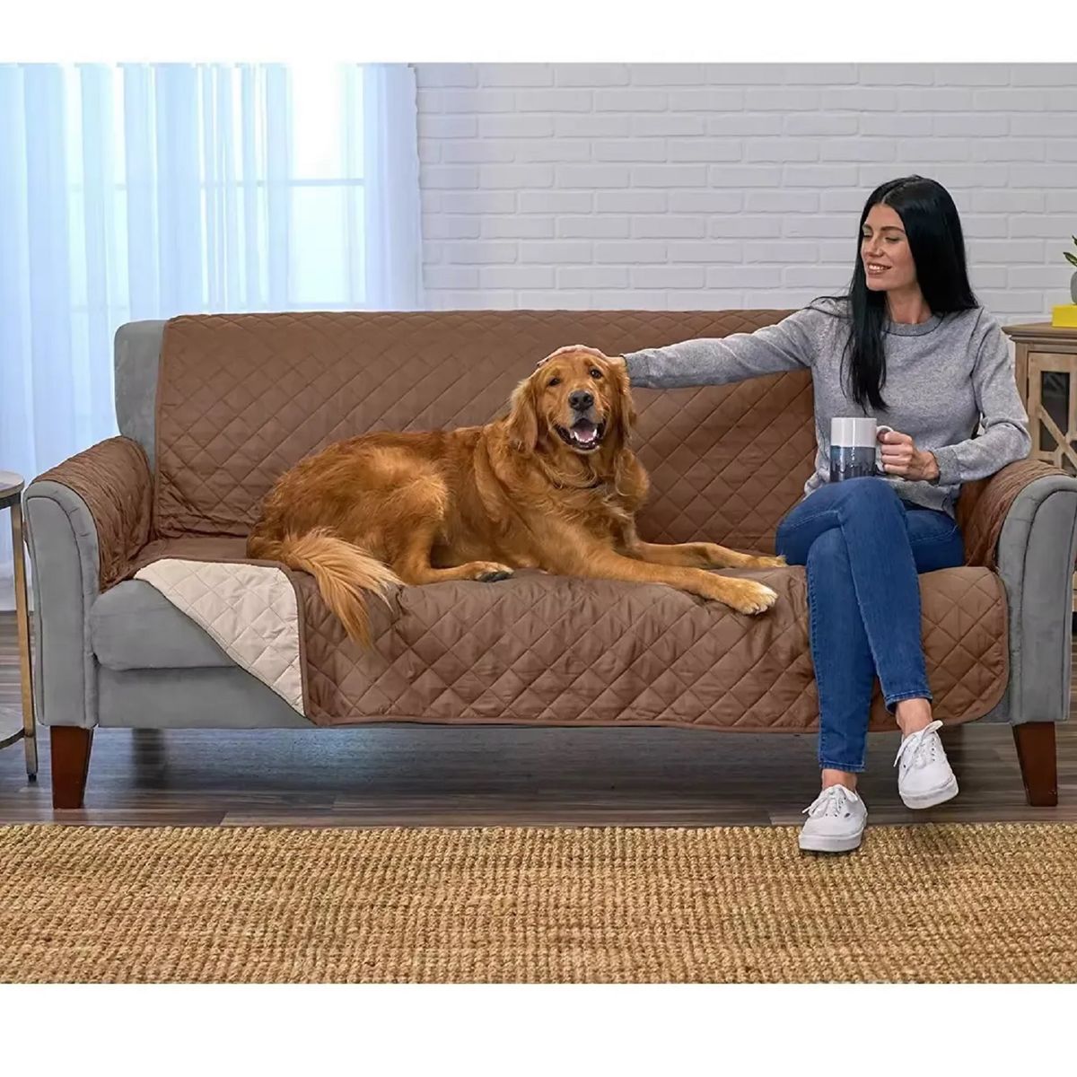 GENERICO - Funda Cobertor Protector Sofa  Sillon 3 Cuerpos