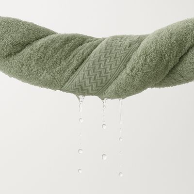 Imagen 2 del producto Pack De 3 Toallas De Baño y mano de Algodon Verde