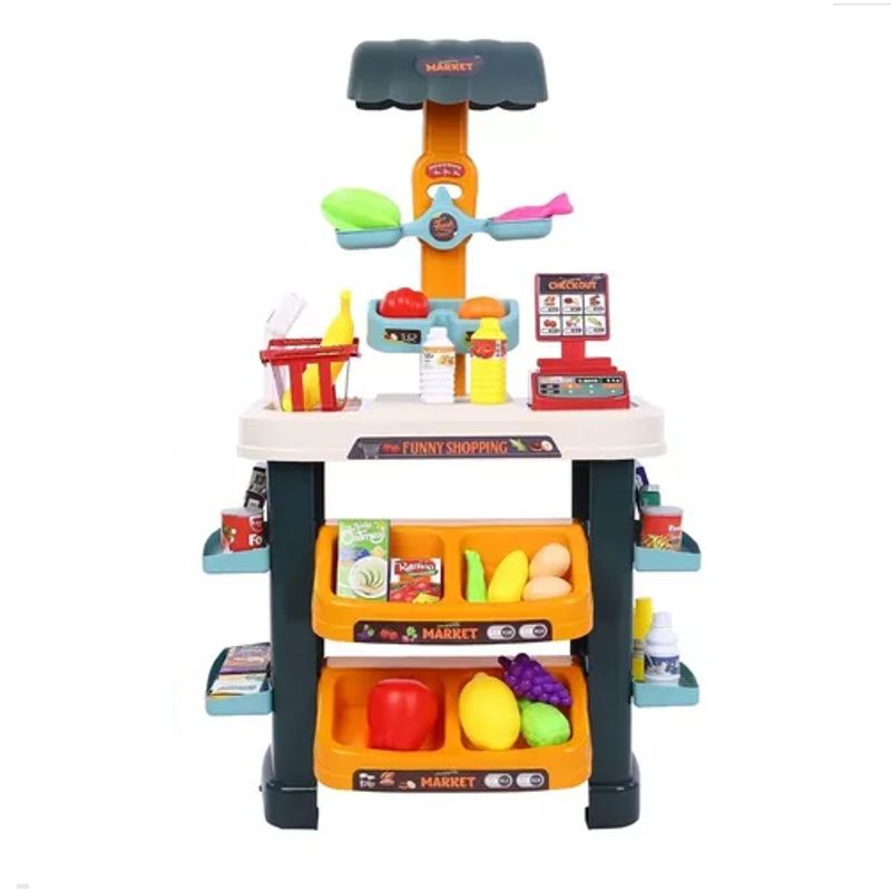 GENERICO - Juguete Supermercado Juego De Rol Minimarket Para Niños multicolor