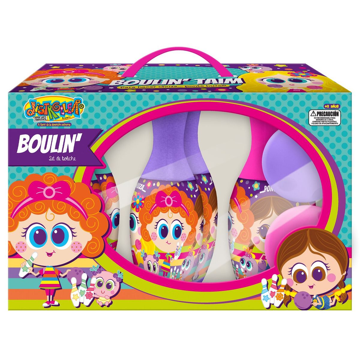 DISTROLLER JUGUETES - SET DE BOWLING DISTROLLER