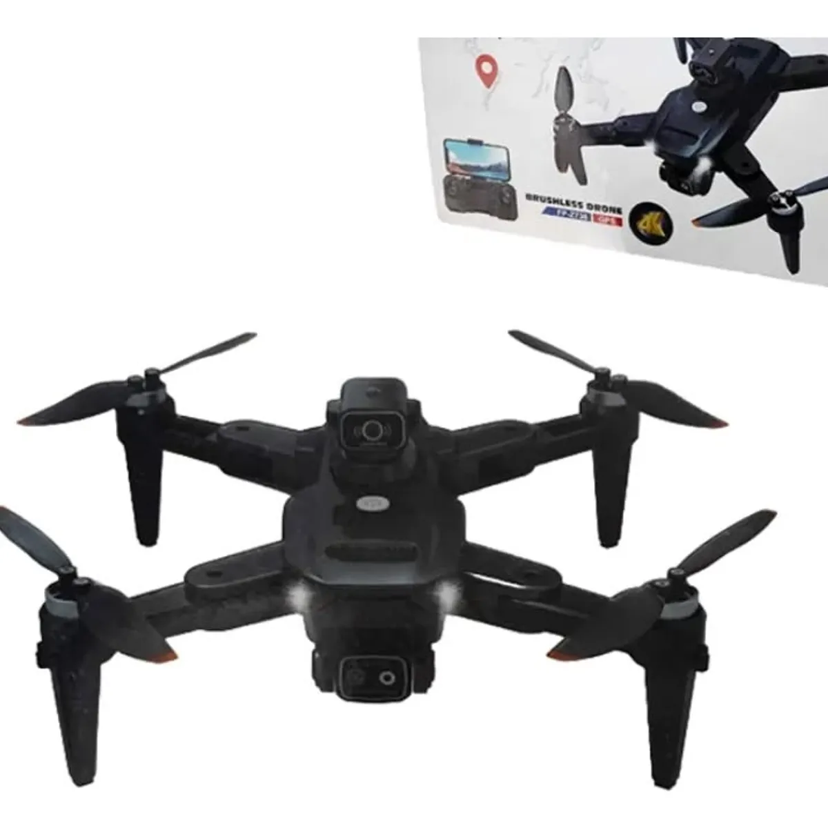 GENERICO - Drone FP-Z736 1 bateria 3.7V  2000 mha + bolso 30x26x6 cm