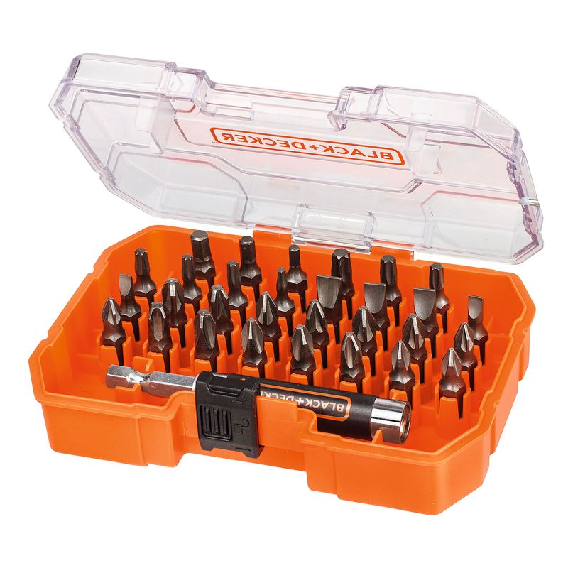 BLACK+DECKER - Set Atornillar 31 Piezas BLACK+DECKER A7228-XJ