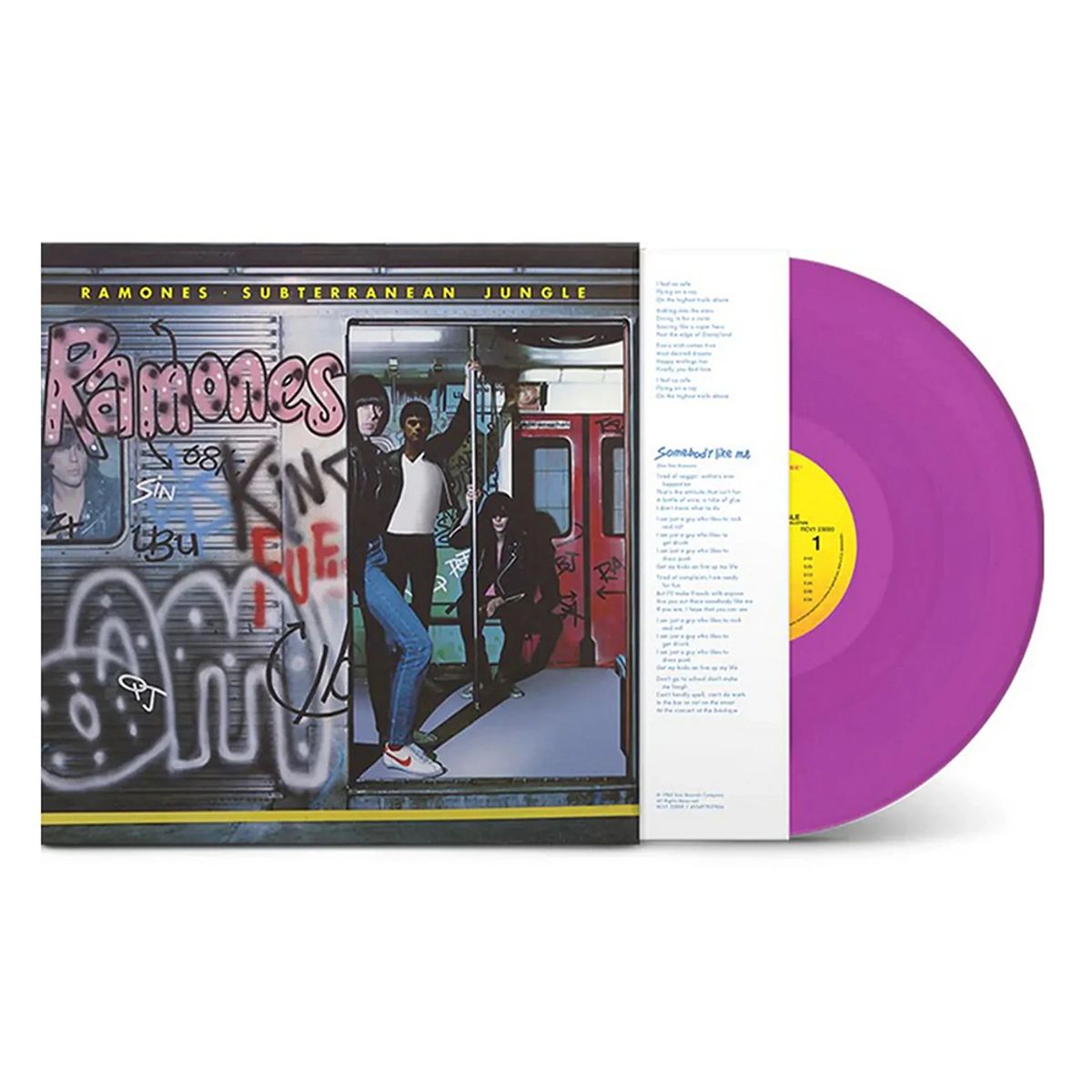 RHINO RECORDS - Ramones -Subterranean Jungle- Vinilo Violeta