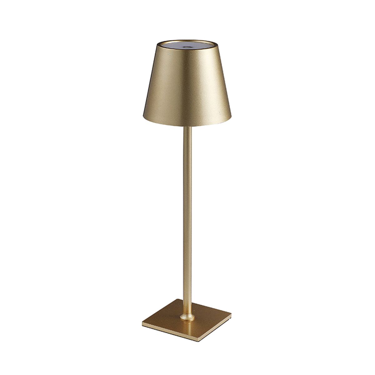 WANT - LAMPARA CARGABLE DORADA TACTIL RECARGABLE