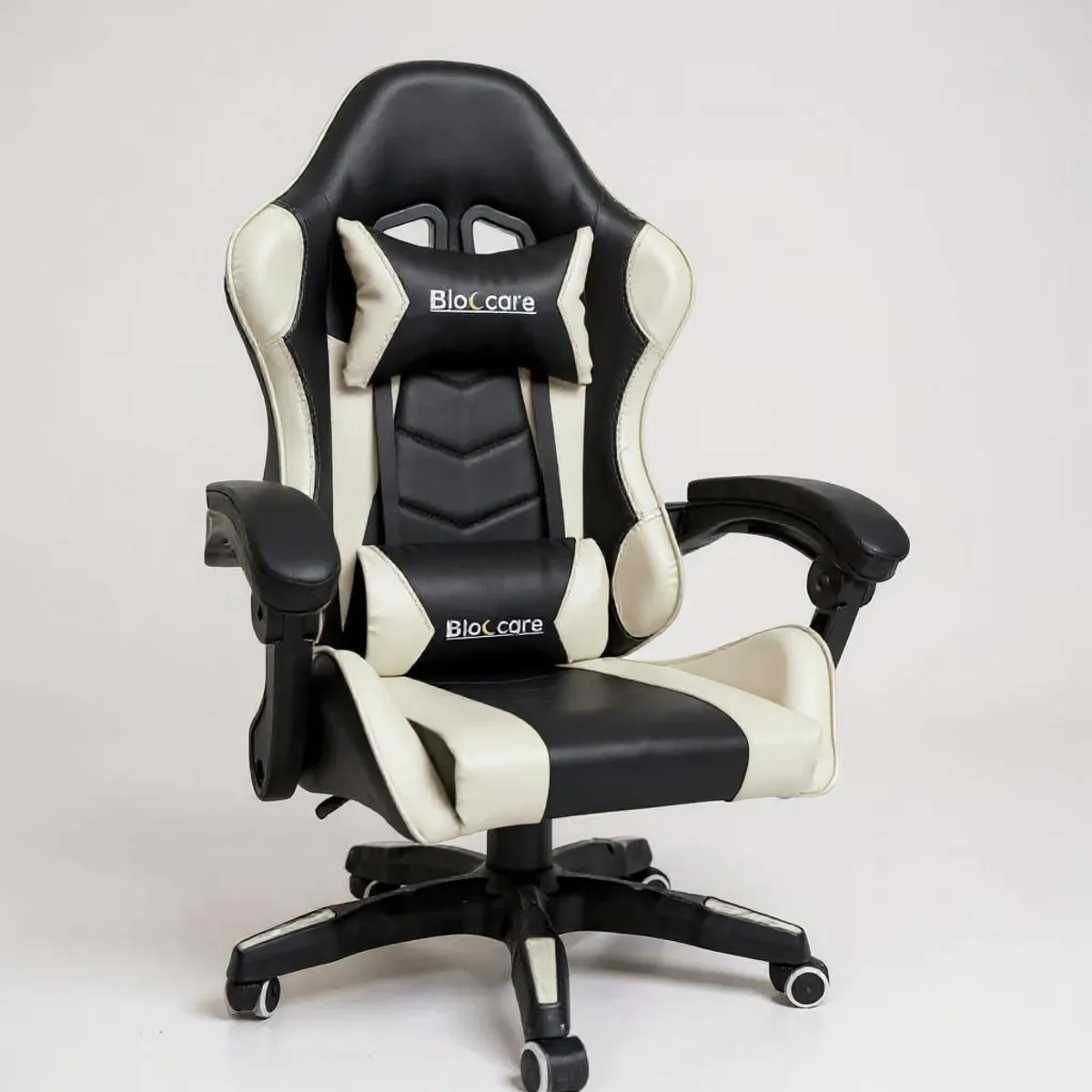 BLOCCARE - Silla Gamer Reclinable - Color Blanco