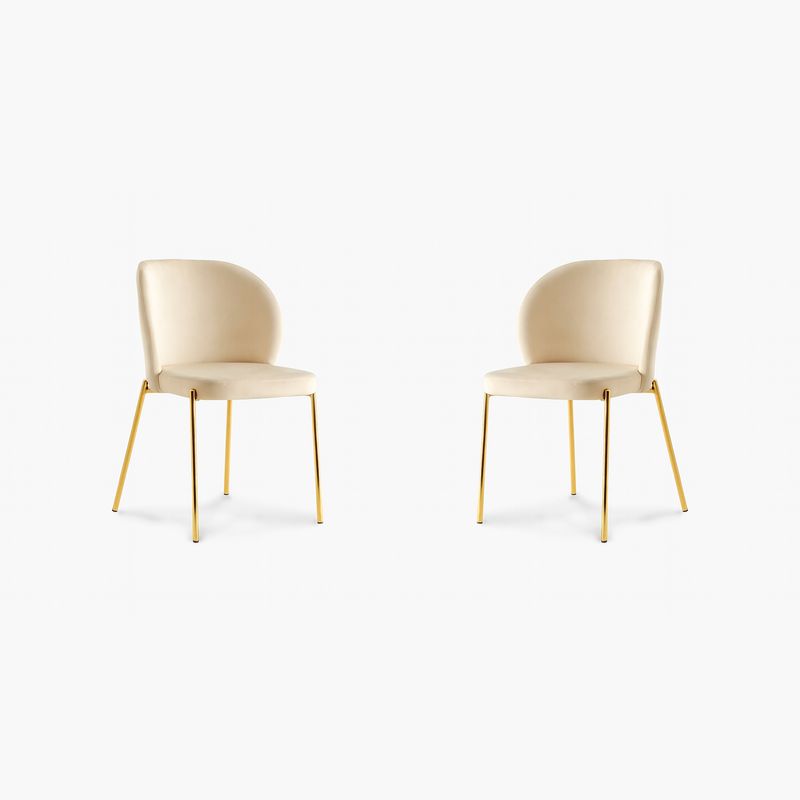 JAVIMATE - Pack 2 Sitiales Cartagena Gamuza Beige