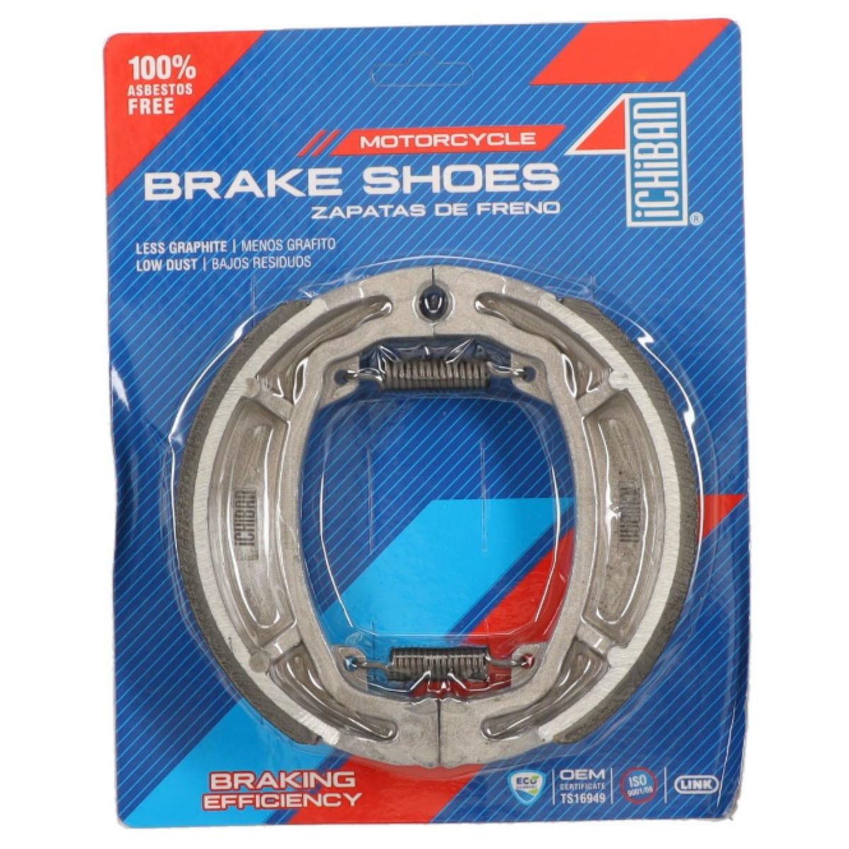 GENERICO - Balata Freno FZ16  FZ20  YBR125  XTZ125  XTZ150  NK150 JAP ICHIBAN