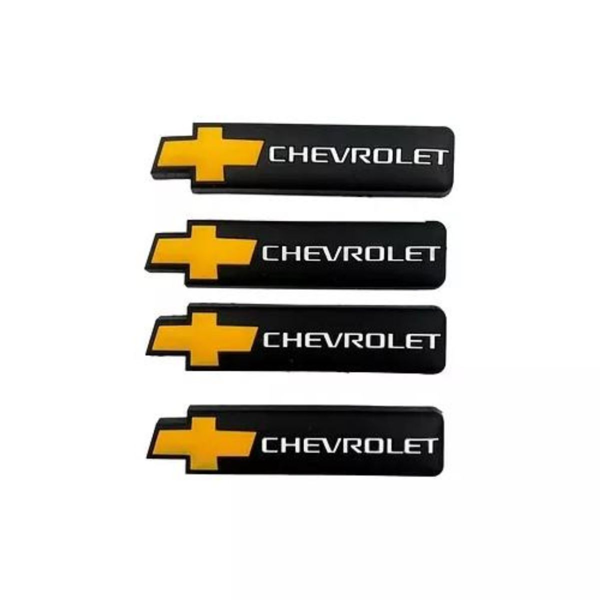 GENERICO - X4 Tope Puerta Tira Goma Anticolision Retrovisor Chevro