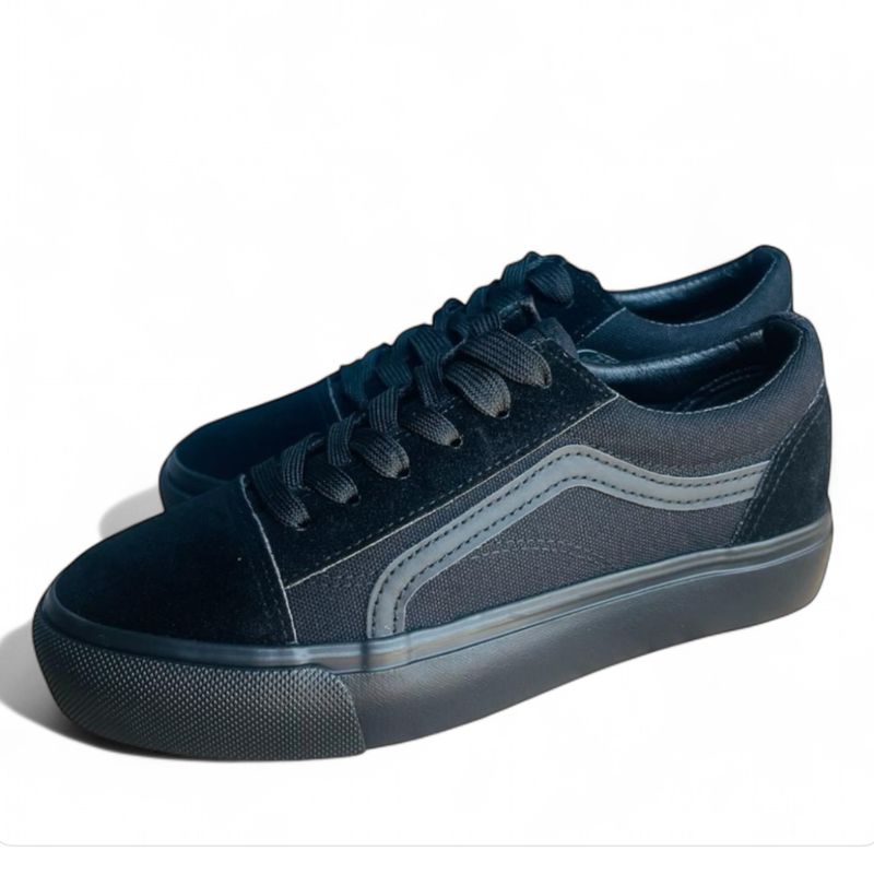 BOTELI - Zapatilla Negro para Mujer Casual