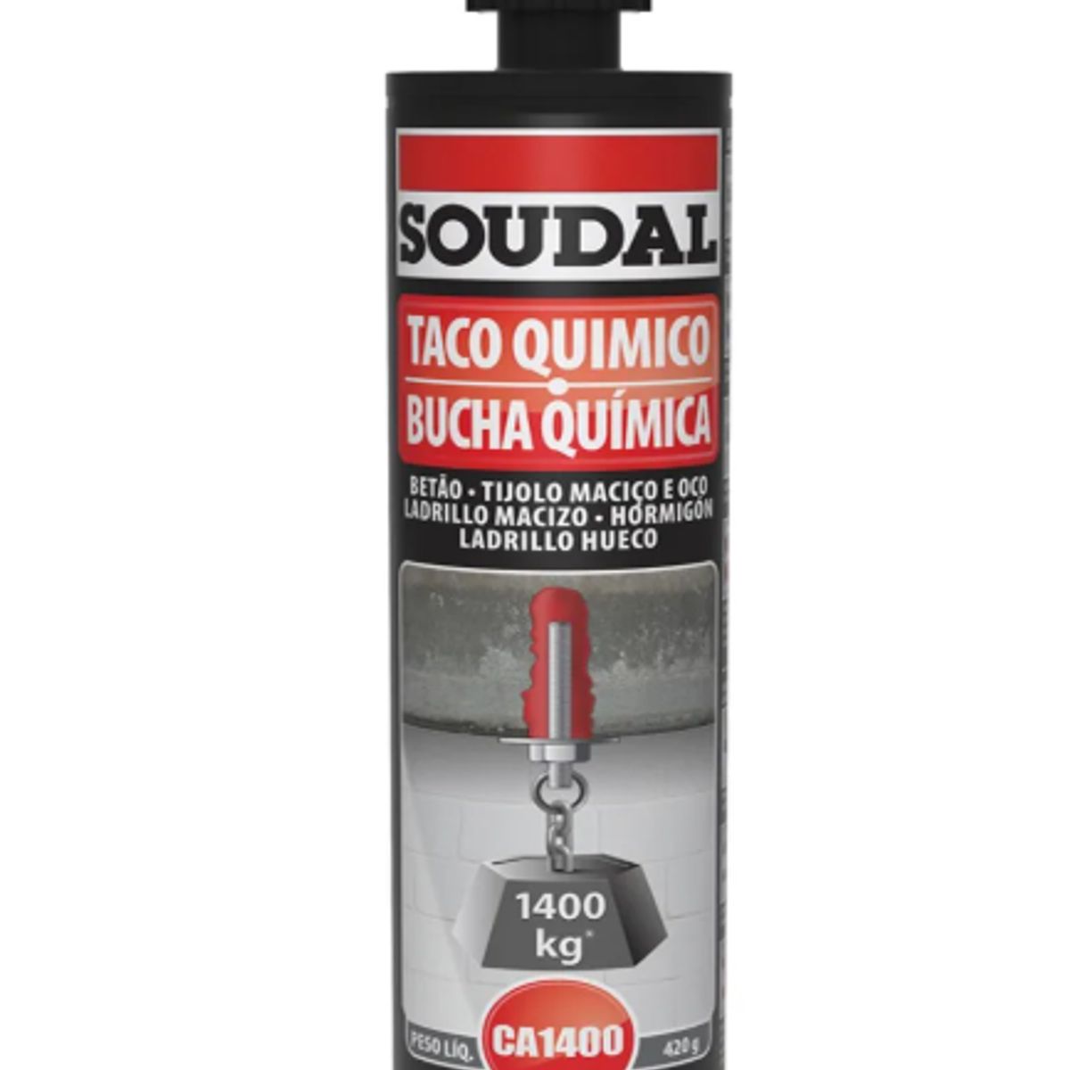 SOUDAL - Anchorfix Adhesivo Anclaje Químico 280 Ml. Soudal