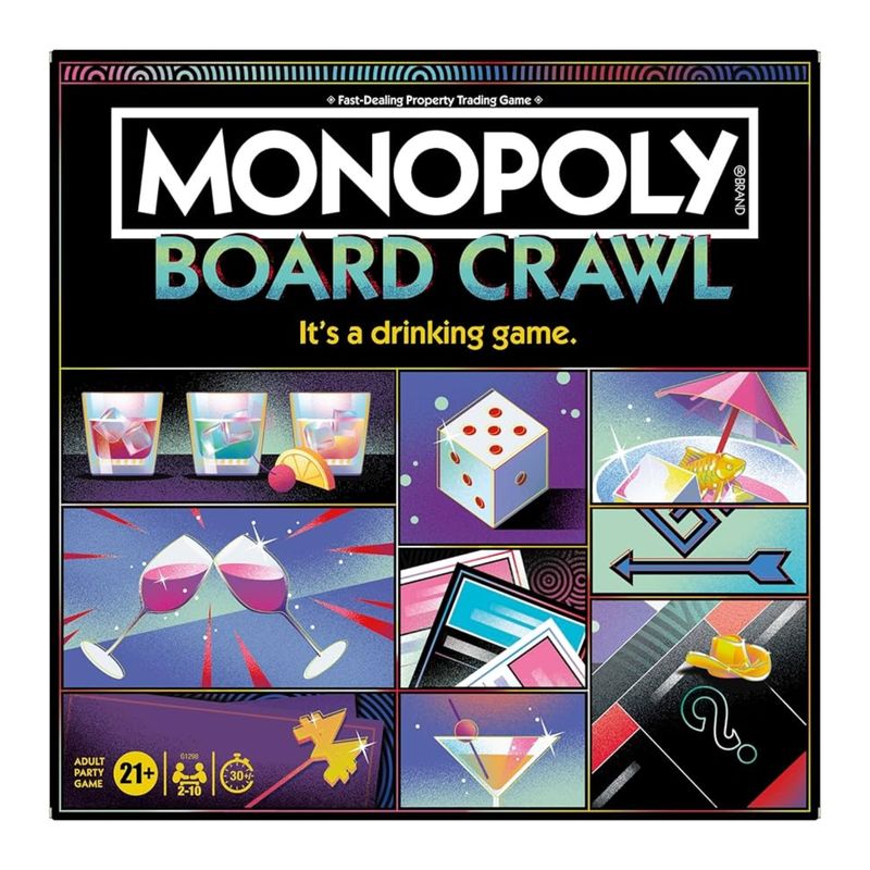HASBRO - Monopoly Dados y Tragos
