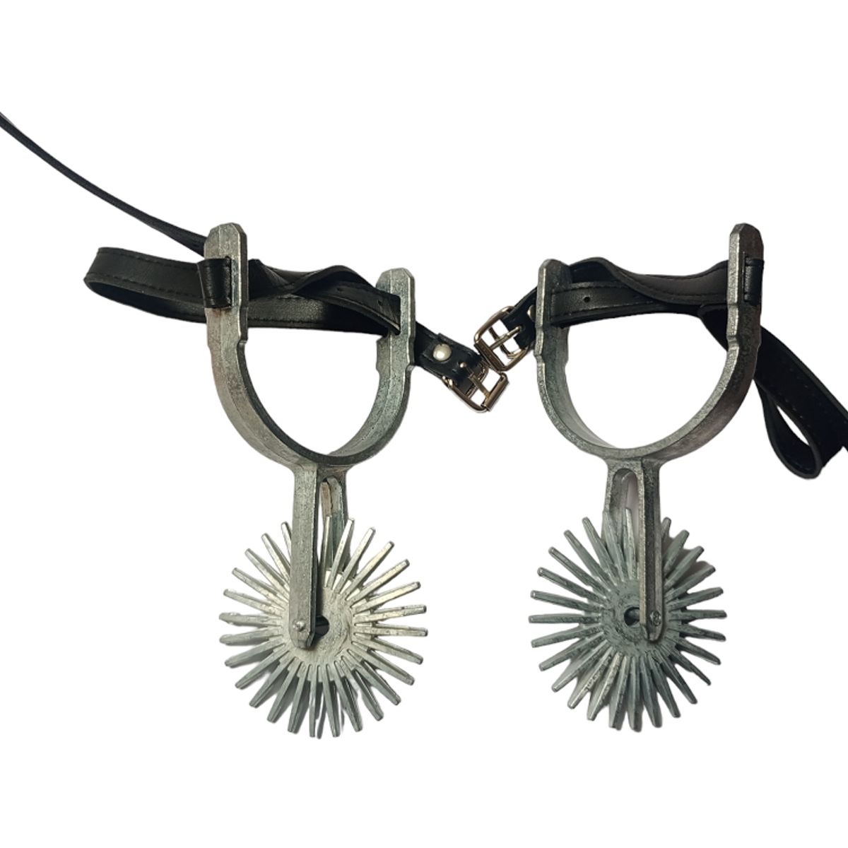 GENERICO - Espuelas Chilena Huaso Juvenil Adulto Talla 39 - 45 Metalica