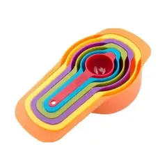 VISUALHEX LIMITADA - Set Cucharas Medidoras Taza Medidora Preparacion Reposteria