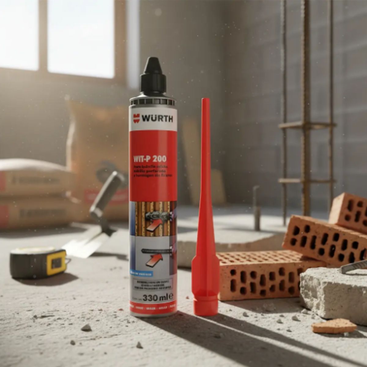 WURTH - Anchorfix Adhesivo Anclaje Químico 330 Ml. Wurth