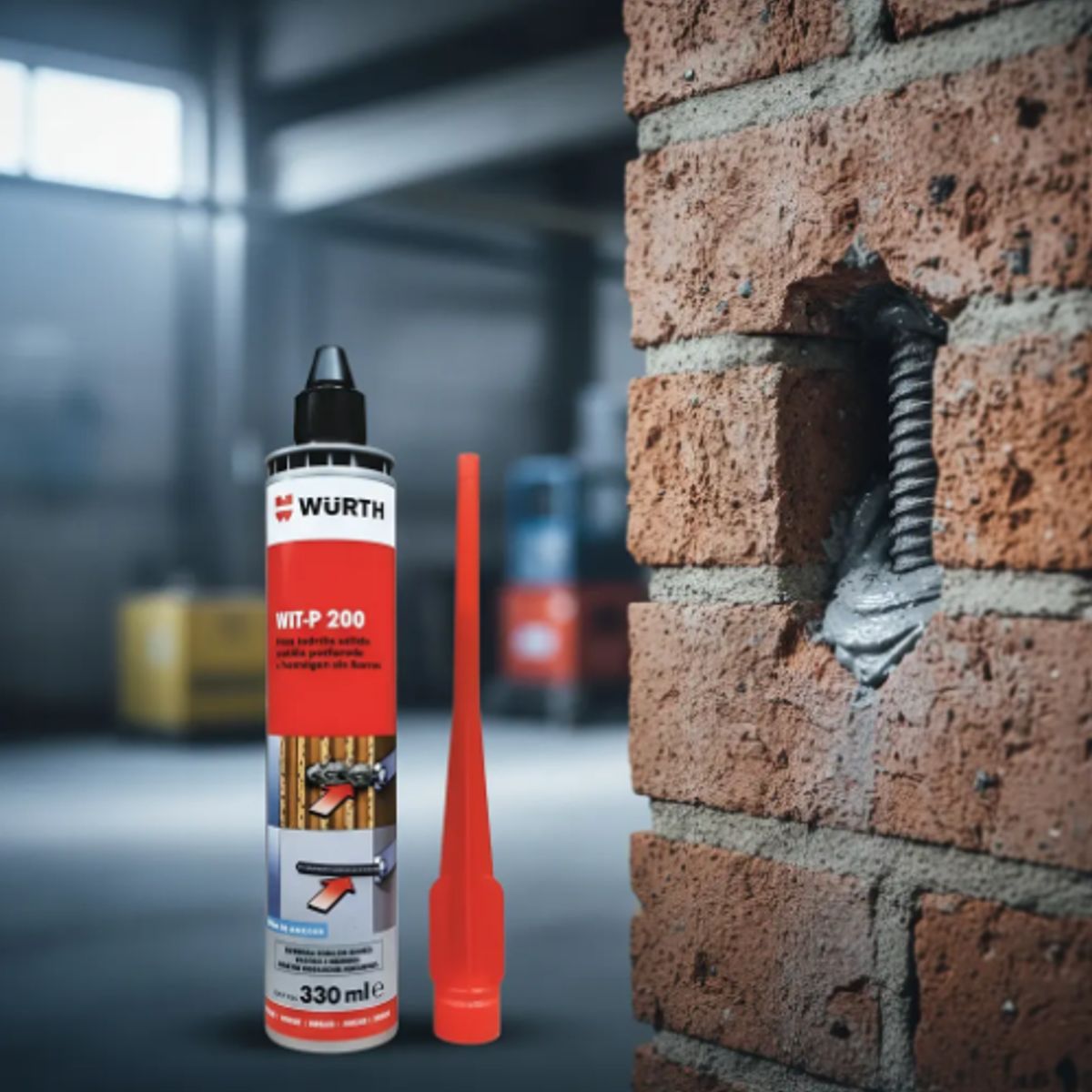 WURTH - Anchorfix Adhesivo Anclaje Químico 330 Ml. Wurth