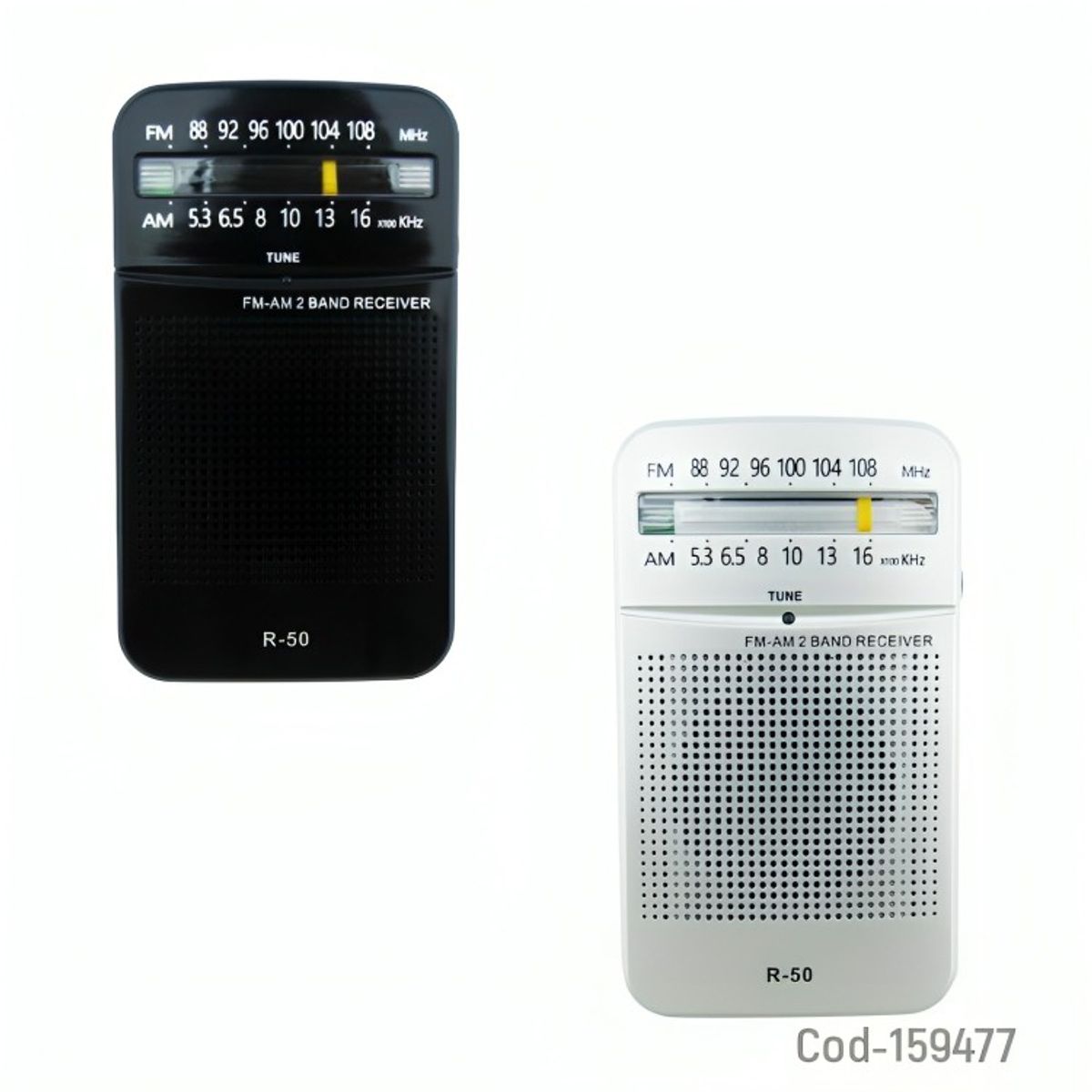GENERICO - RADIO AMFM 2 BANDAS MODR-50 A PILAS NO INCLUIDAS