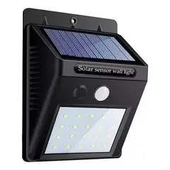 GENERICO - Panel Solar Con Sensor De Movimiento 5w 6000K