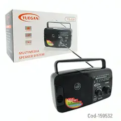 GENERICO - RADIO MULTIBAMDA YUEGAN 150W 3 BANDAS PORTABLE