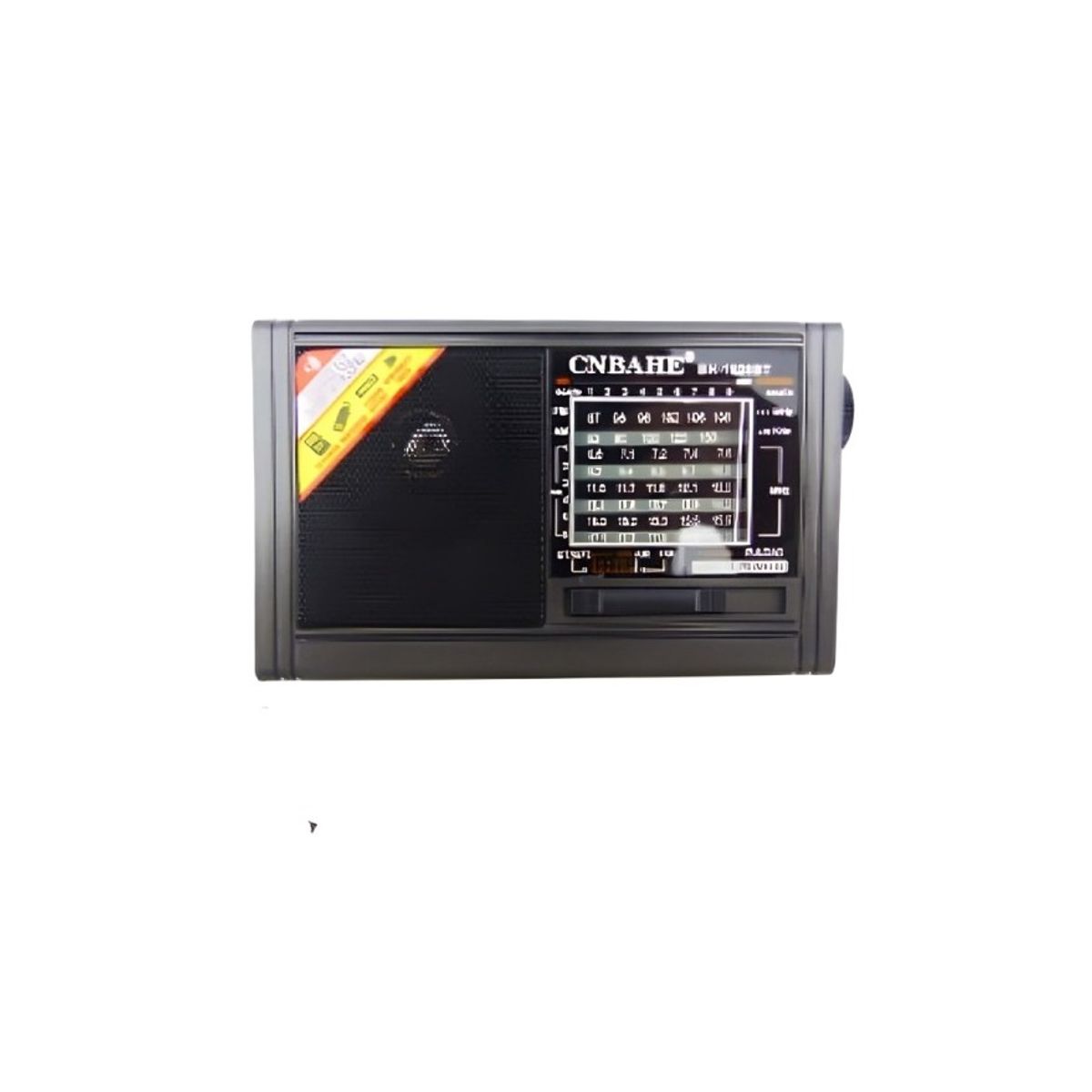 GENERICO - RADIO MULTIBANDA BLUET 8 BANDAS CON LINTERNA RECARGABLE