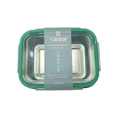 KEEP - Hermético Metálico 1300ml Color Turquesa