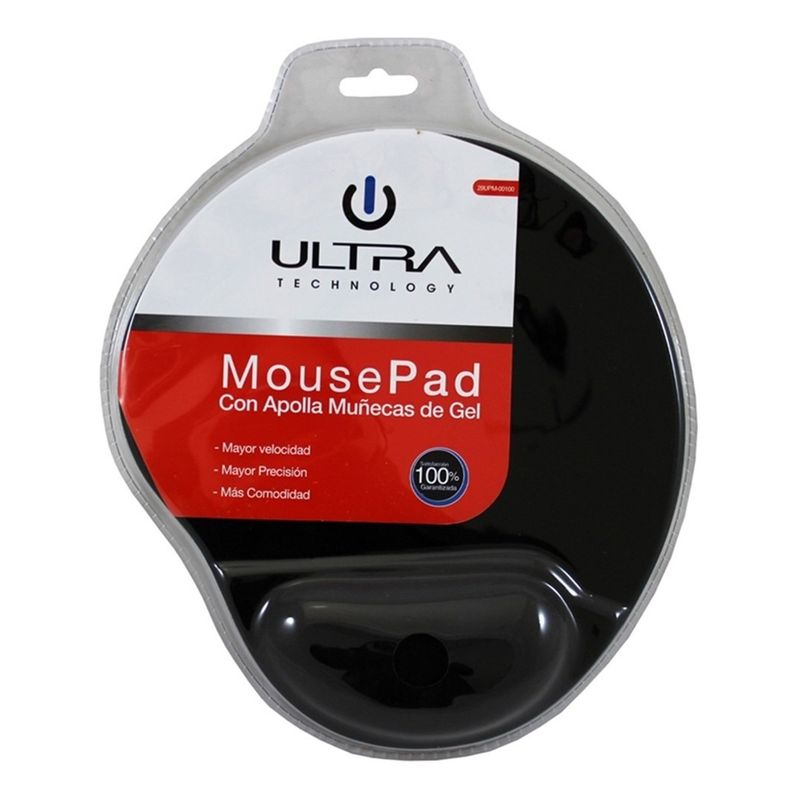 ULTRA - Mouse Pad Ultra Con Apoya Muñeca