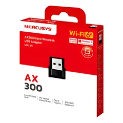 MERCUSYS - Adaptador Ax300 Inalámbrico Usb Wifi 6 Mu-mimo Ma14n