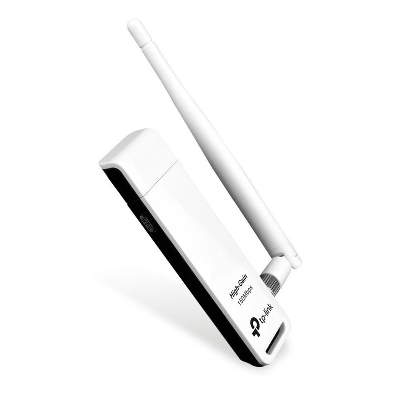TP LINK - Adaptador Usb Inalámbrico Wifi Tplink Tlwn722n 150mbps