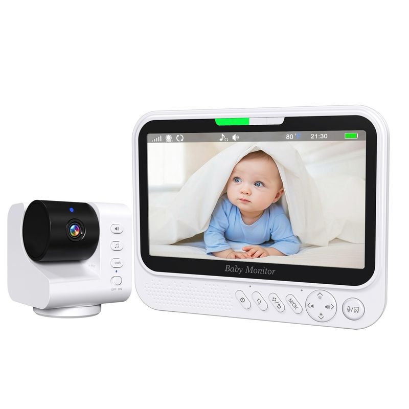 LUBABYCAS - Cámara Monitor Inteligente Premium 7″1080P ABM790 LuBabycas