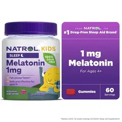 GENERICO - Melatonina Natrol Kids 60 Gomitas