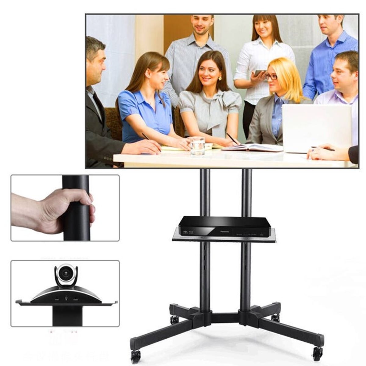 GENERICO - Rack Soporte Móvil Para Tv