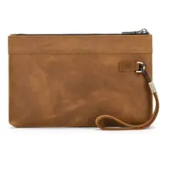 GENERICO - Bolso De Mano Cuero Genuino Para Hombre Royal Madriz