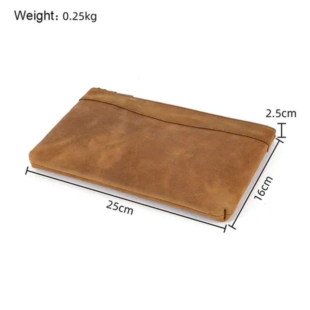 GENERICO - Bolso De Mano Cuero Genuino Para Hombre Royal Madriz