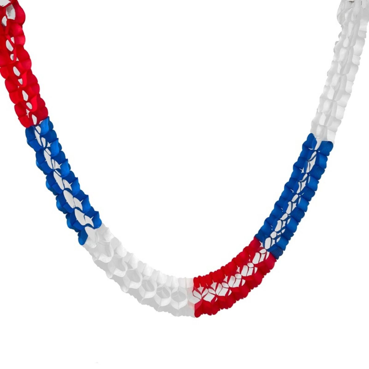 BIG PARTY - PACK X 4 GUIRNALDA DICIOCHERA 200 CENTIMETROS  RED  BIG PARTY