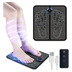 GENERICO - Masajeador De Pies Eléctrico Ems Pulse Máquina De Terapia D