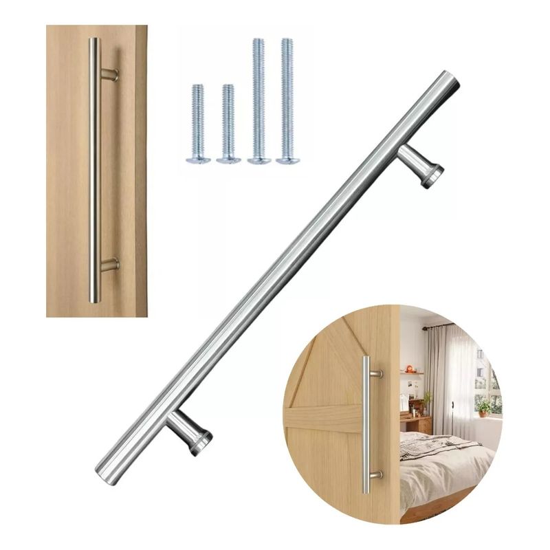 GENERICO - Manillon Puerta Acero Inoxidable 110cm Toda Clase De Puerta