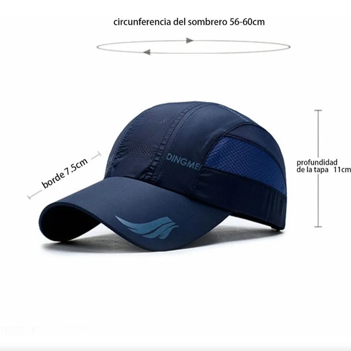 EDWINAYY - Gorro Jockey Outdoor Alta Deportes Snapback Gorro Visera