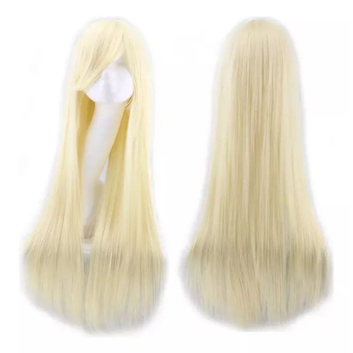 GENERICO - Peluca Kanekalon Lisa Tonos Muy Natural Color Rubio