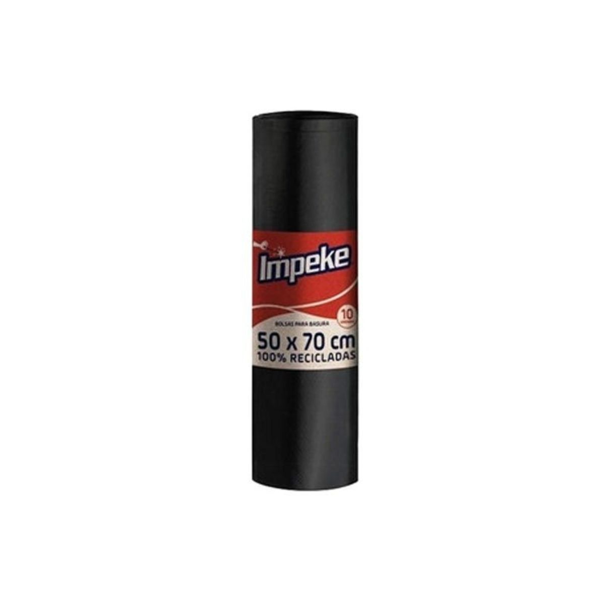 IMPEKE - PACK X 4 BOLSAS DE BASURA 50×70 CENTIMETROS  IMPEKE