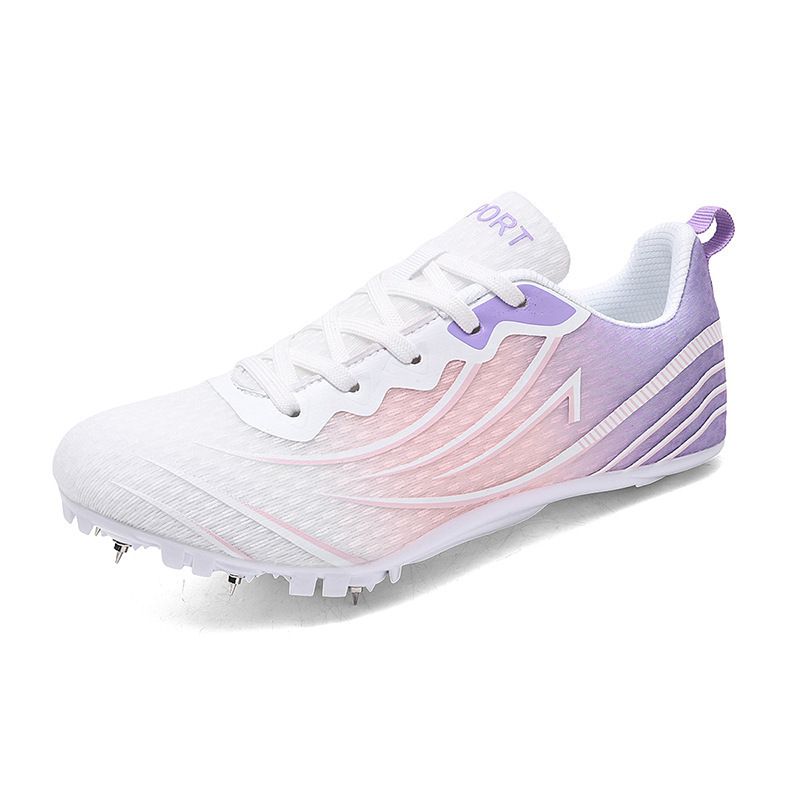 DANWEILE - Zapatillas de running con clavos para exteriores para hombre y mujer