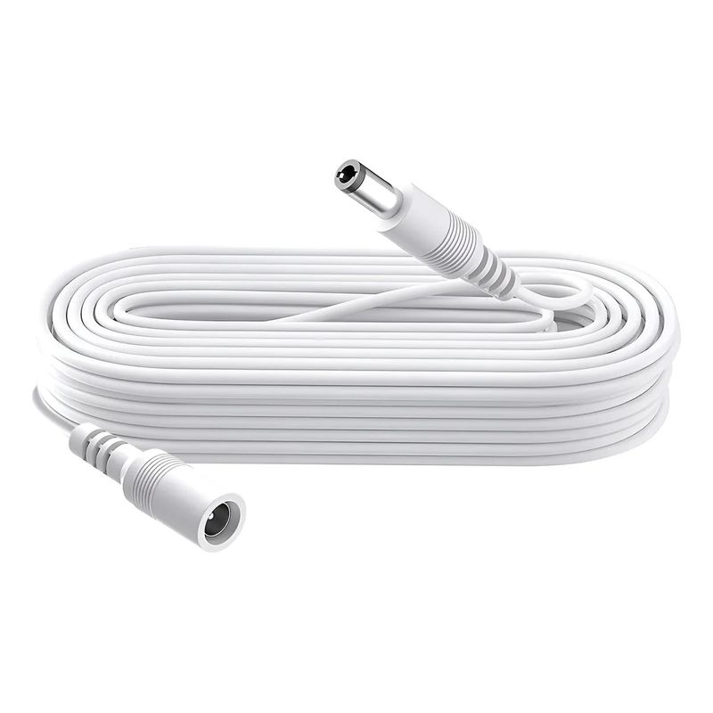 GENERICO - Cable Extension De Alimentación De 12v Para Camara 5 Metros