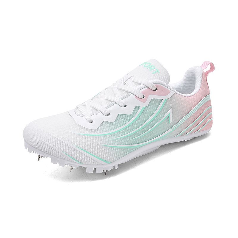 DANWEILE - Zapatillas de running con clavos para exteriores para hombre y mujer
