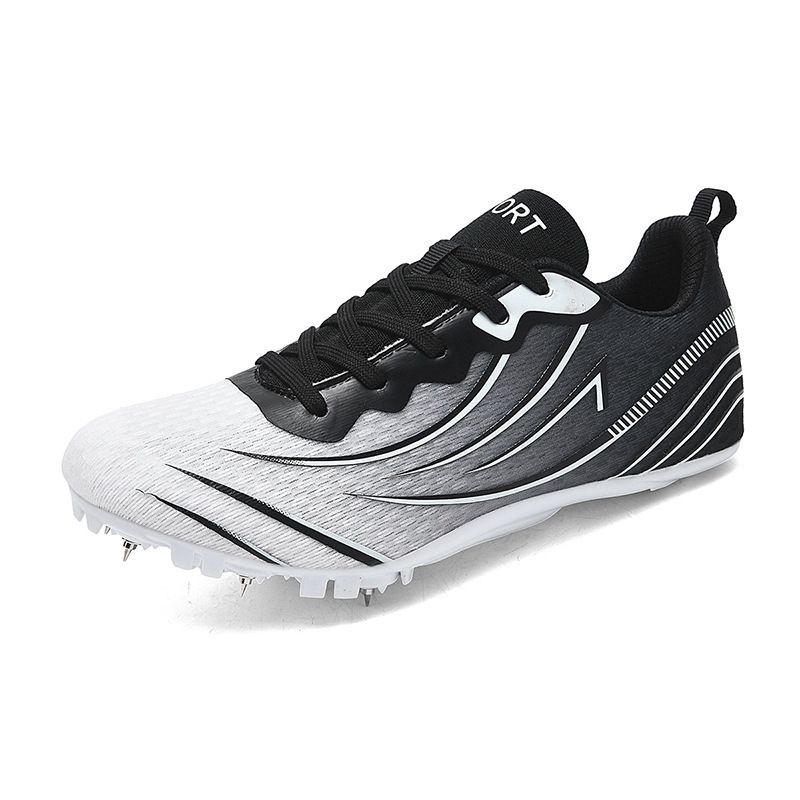 DANWEILE - Zapatillas de running con clavos para exteriores para hombre y mujer