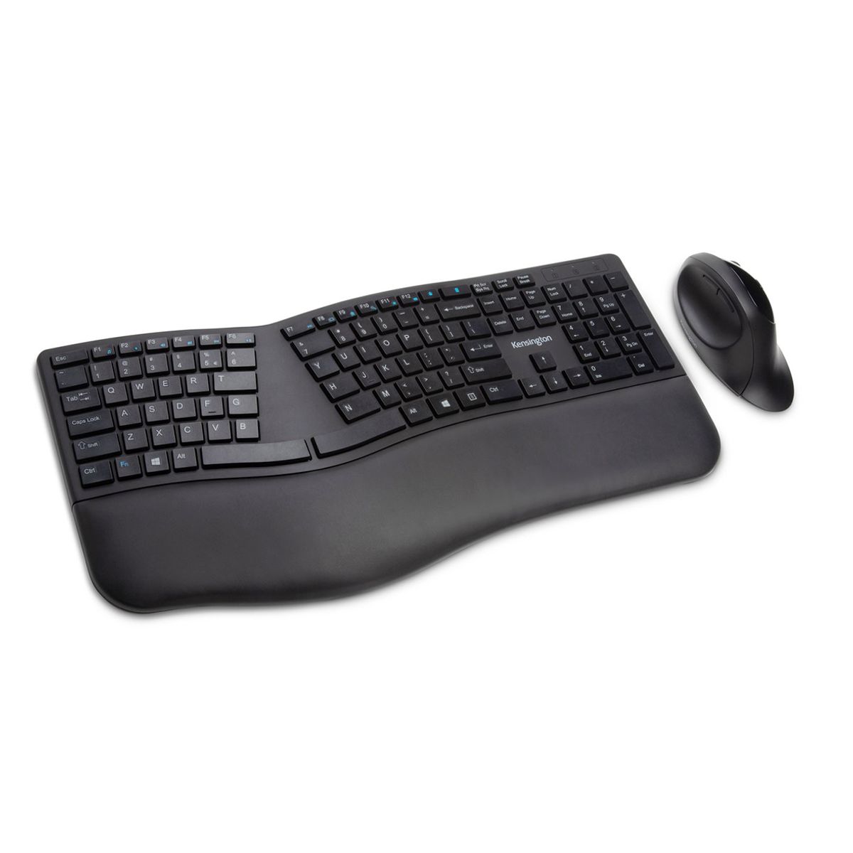 KENSINGTON - Combo Teclado y Mouse Ergonómico Inalámbrico Kensington Pro Fit