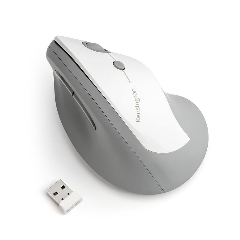 KENSINGTON - Mouse Vertical Profit Gris Inalámbrico Kensington