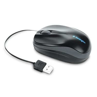 Imagen 2 del producto Mouse Pro Fit USB Retráctil Negro