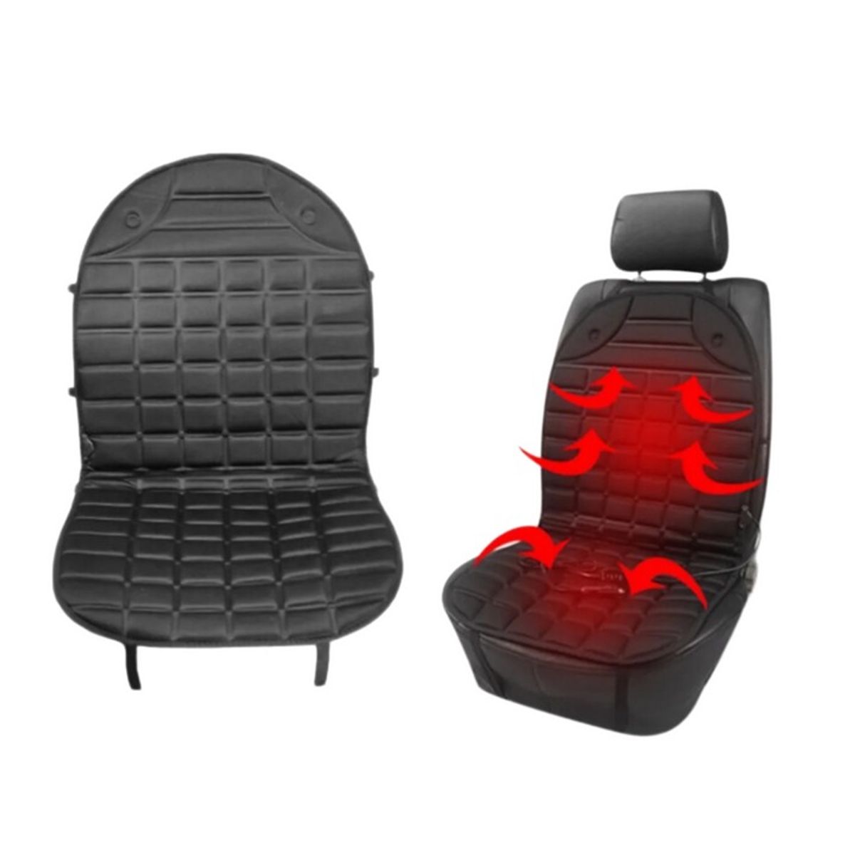 MOVI - Funda Cubre Asiento con Calefacción 12V  Control de Temp