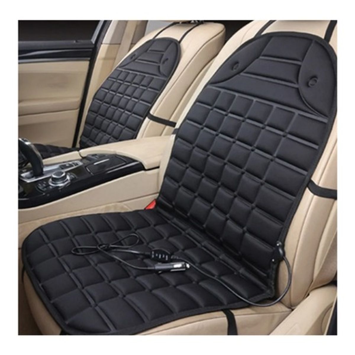 MOVI - Funda Cubre Asiento con Calefacción 12V  Control de Temp